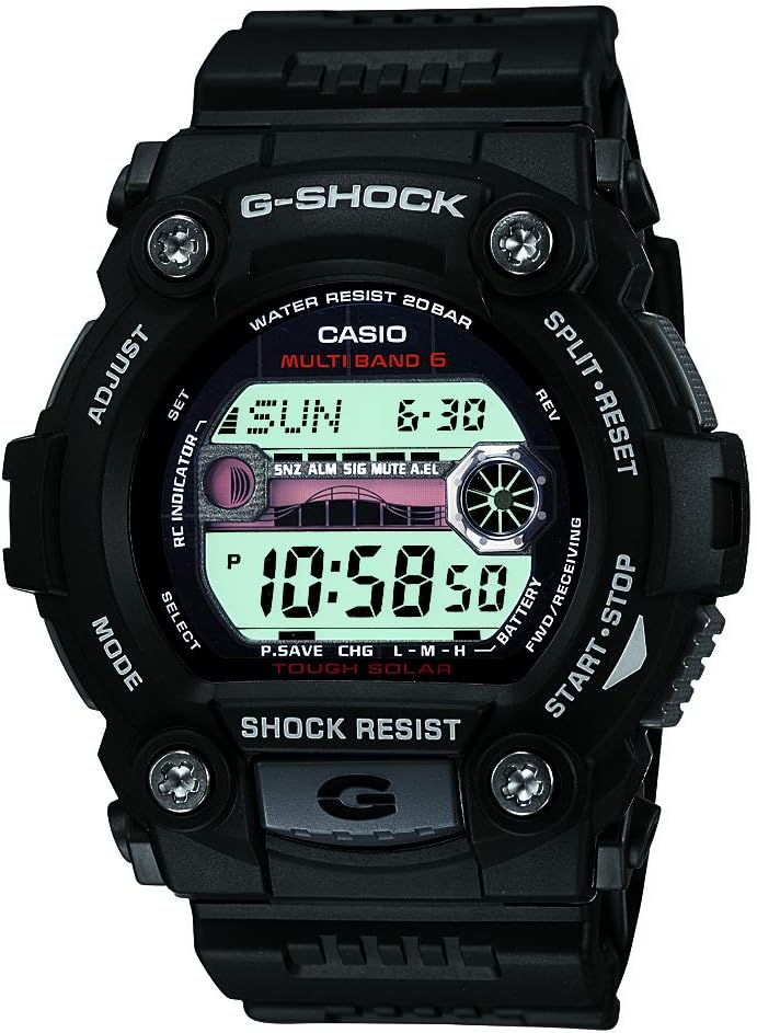 Casio Males's GW-7900-1CR G-Shock Digital Show Quartz Black Watch