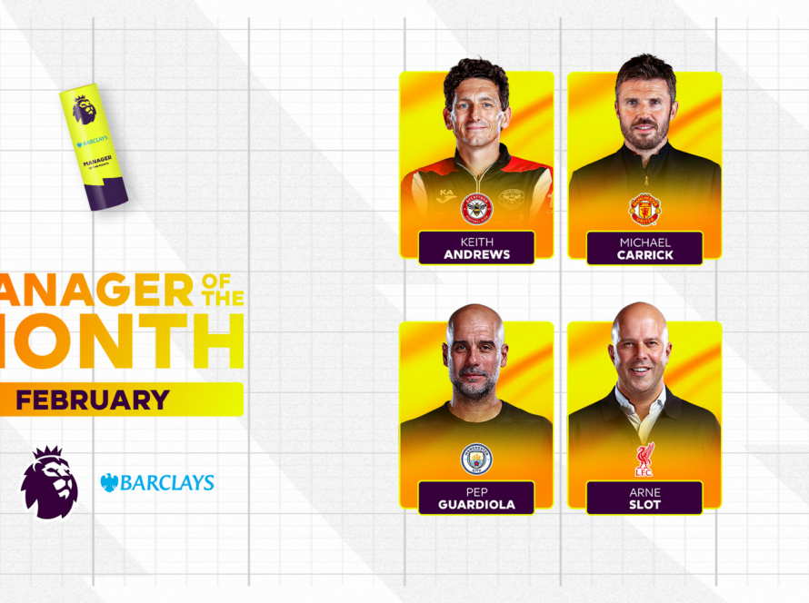 Choose your Barclays Manager of the Month