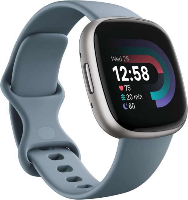 Fitbit Versa 4 Health Smartwatch with Each day Readiness, GPS, 24/7 Coronary heart Charge, 40...