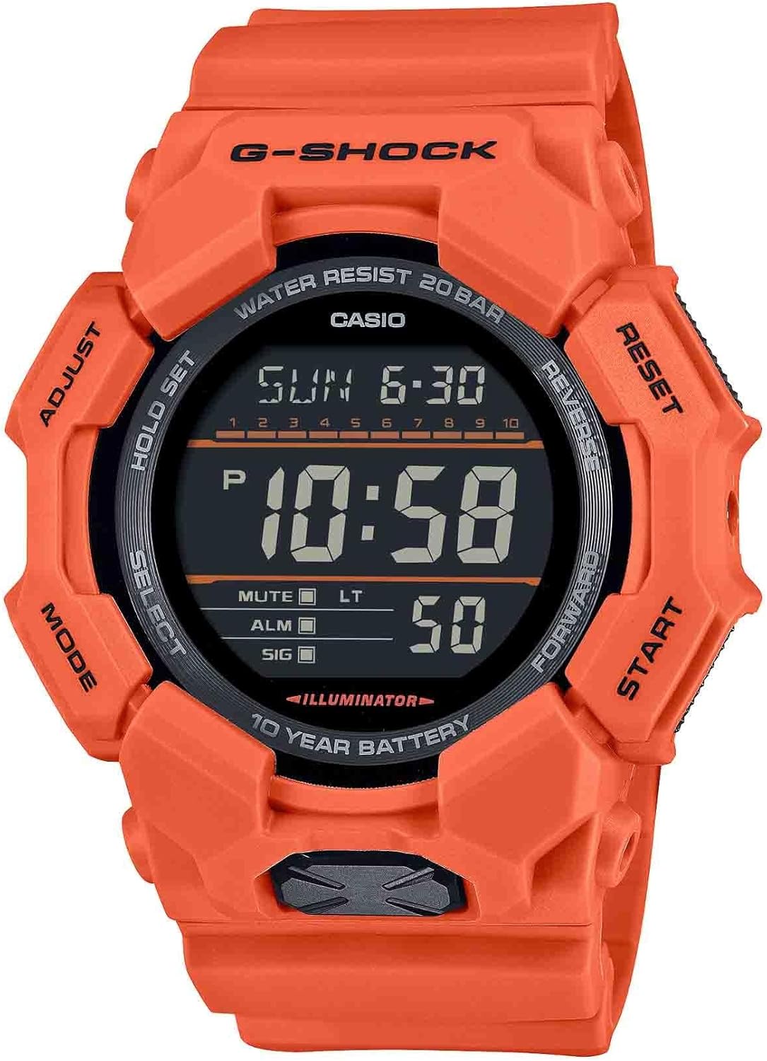 G-Shock Casio Resin Digital Watch GD010