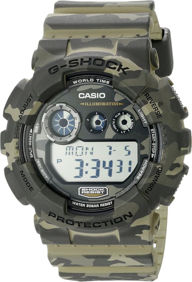 G-Shock Males's GD-120CM Brown/Inexperienced