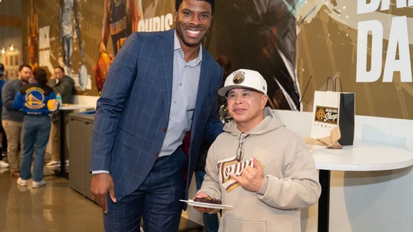 How a date with Kelena Azubuike's wife turned into a Warriors Cornbread Empire