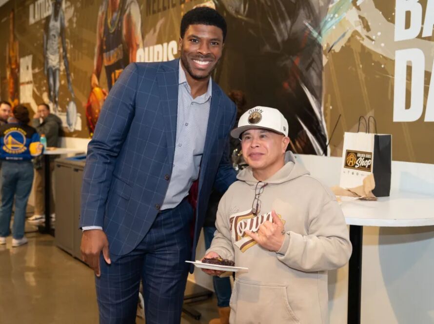 How a date with Kelena Azubuike's wife turned into a Warriors Cornbread Empire