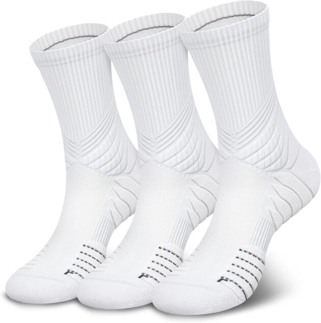 Hylaea Compression Working Socks for males, Coolmax Anti-Blister Cushion Crew Sock...
