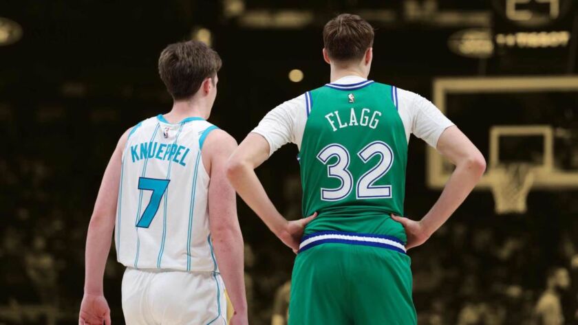 "If you put Conan on Dallas, he might average 27" - Paul Pierce favors Conan Knueppel over Cooper Flagg in Rookie of the Year race