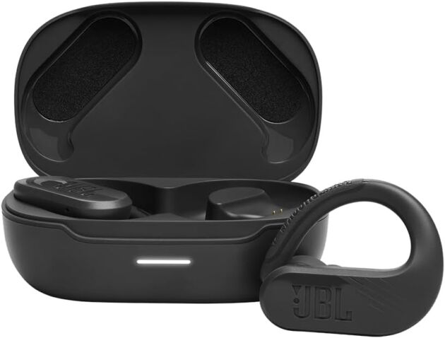 JBL® Endurance Peak 3 True Wi-fi Earhook Waterproof Sport Earbuds - Black