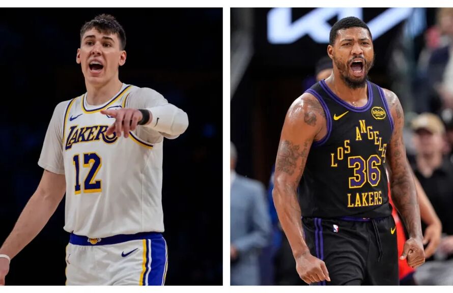 Lakers' Jake Laravia shares defensive lessons from Marcus Smart - Orange County Register