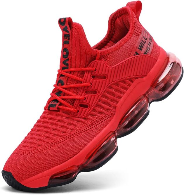 Mens Operating Footwear Air Cushion Tennis Strolling Sneakers Informal Sport Gymnasium Jogging