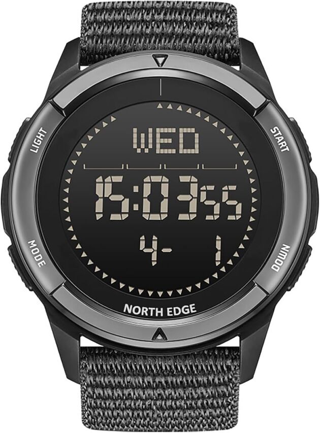 NORTH EDGE Tactical Survival Watch Males Army Watch Males Ladies Digital Wrist Wa...