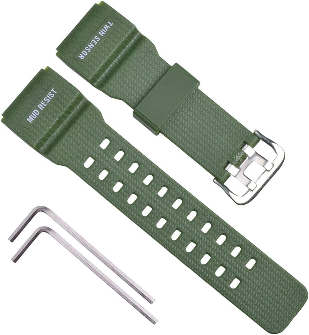 Pure Resin Alternative Watch Strap for Casio G-Shock Grasp of G Mudmaster Tw...