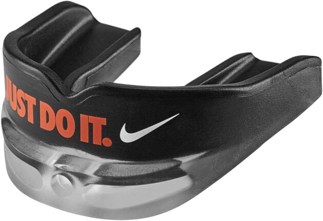 Nike Alpha Soccer Mouthguard Black | Orange