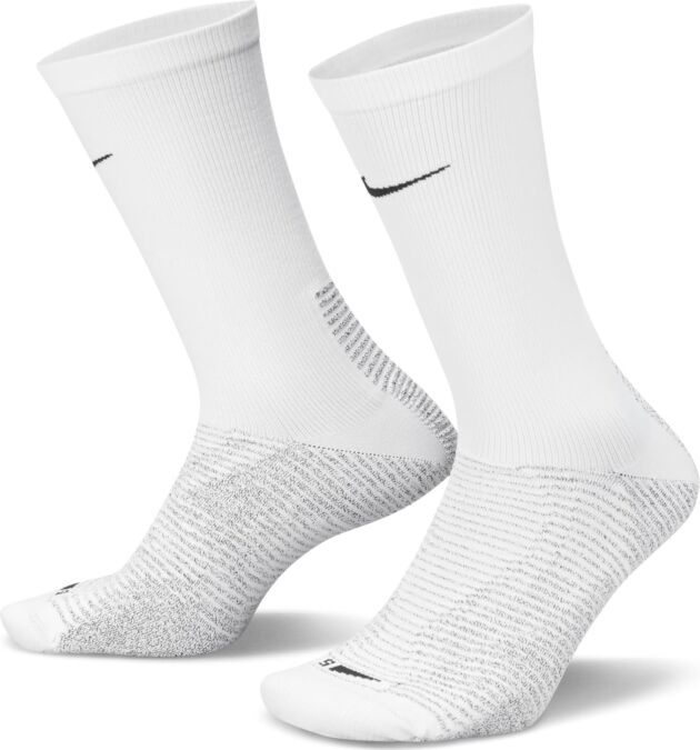 Nike DRI-FIT Vapor Strike Crew Soccer Futbol Socks NikeGrip / Black White / DH66...