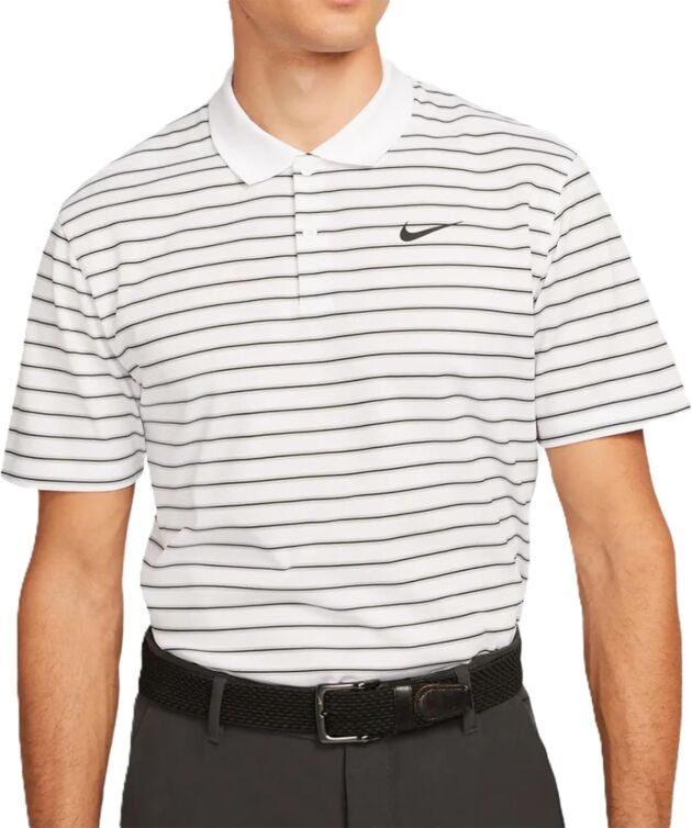 Nike Dri-FIT Males’s Victory Core Golf Polo – Strong & Stripe Types, 4-Approach Stretch...
