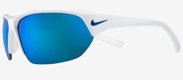Nike EV1125-104 Skylon Ace Sun shades White Body Coloration, Gray with Blue Mirror L...