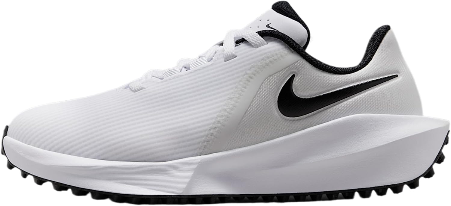 Nike Infinity G Jr. '24 Massive Children' Golf Sneakers (White/Pure Platinum/Black)