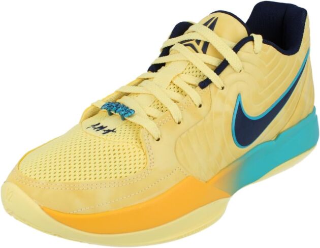Nike Ja 2 Basketball Footwear (FD7328-001, Black/Mild Smoke Gray/Mild Lemon Twist...