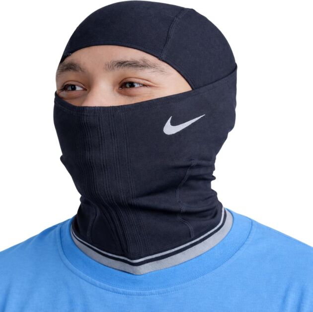 Nike Knit Hyperwarm Hood Unisex – Trendy Striped Thermal Balaclava for Operating,...
