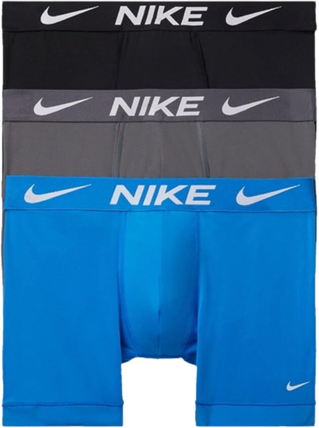 Nike Mens 3PK Dri-Match Boxer Briefs