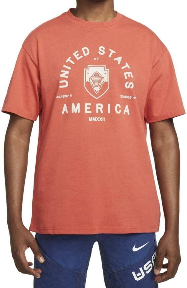 Nike Males's ACG Max 90 Brief Sleeve All Situations Gear T-Shirt (Medium, Martian ...