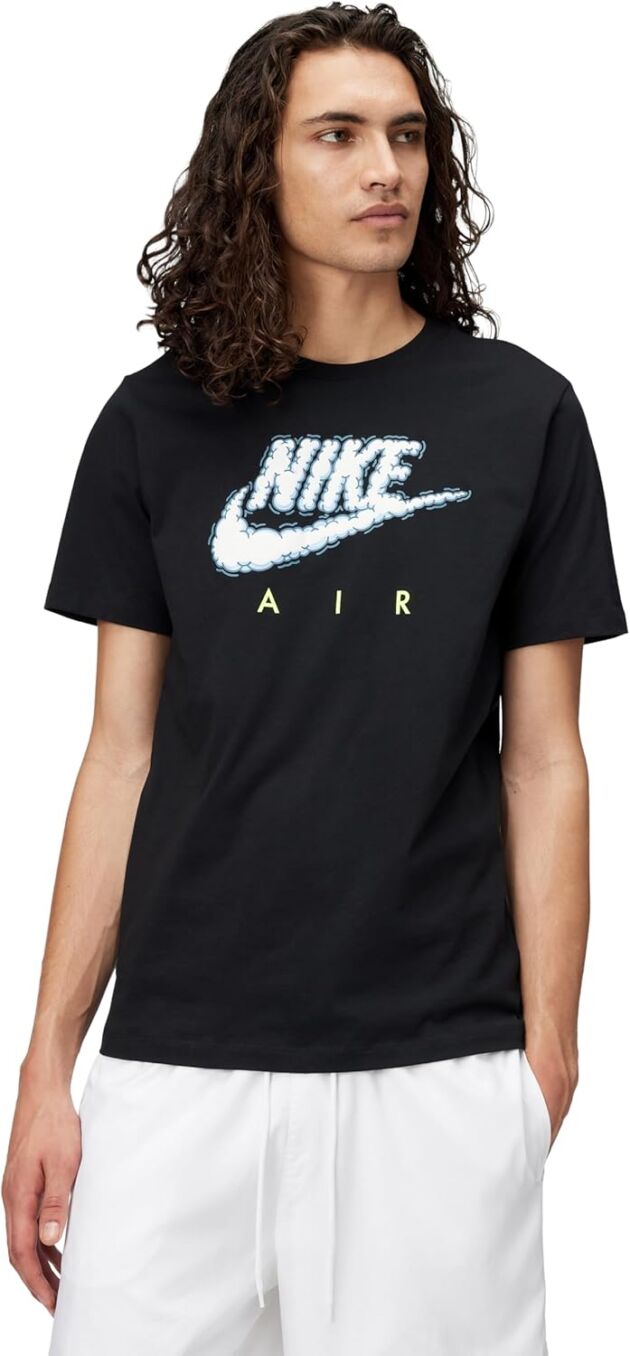 Nike Males's Sportswear Air Illustration T-Shirt