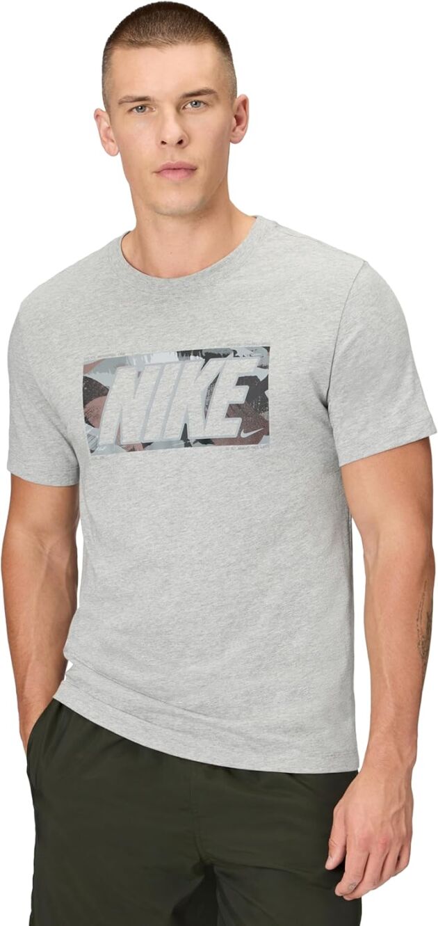 Nike Mens Sportswear Membership T-Shirt Block Camo