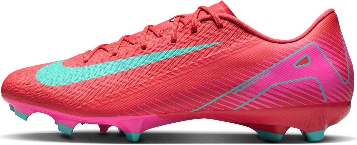 Nike Mercurial Vapor 16 Academy MG Low-Prime Soccer Cleats (FQ8374-800, Ember Glow...