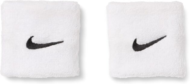 Nike Unisex Adult Swoosh Classic Wristband 2 Pack