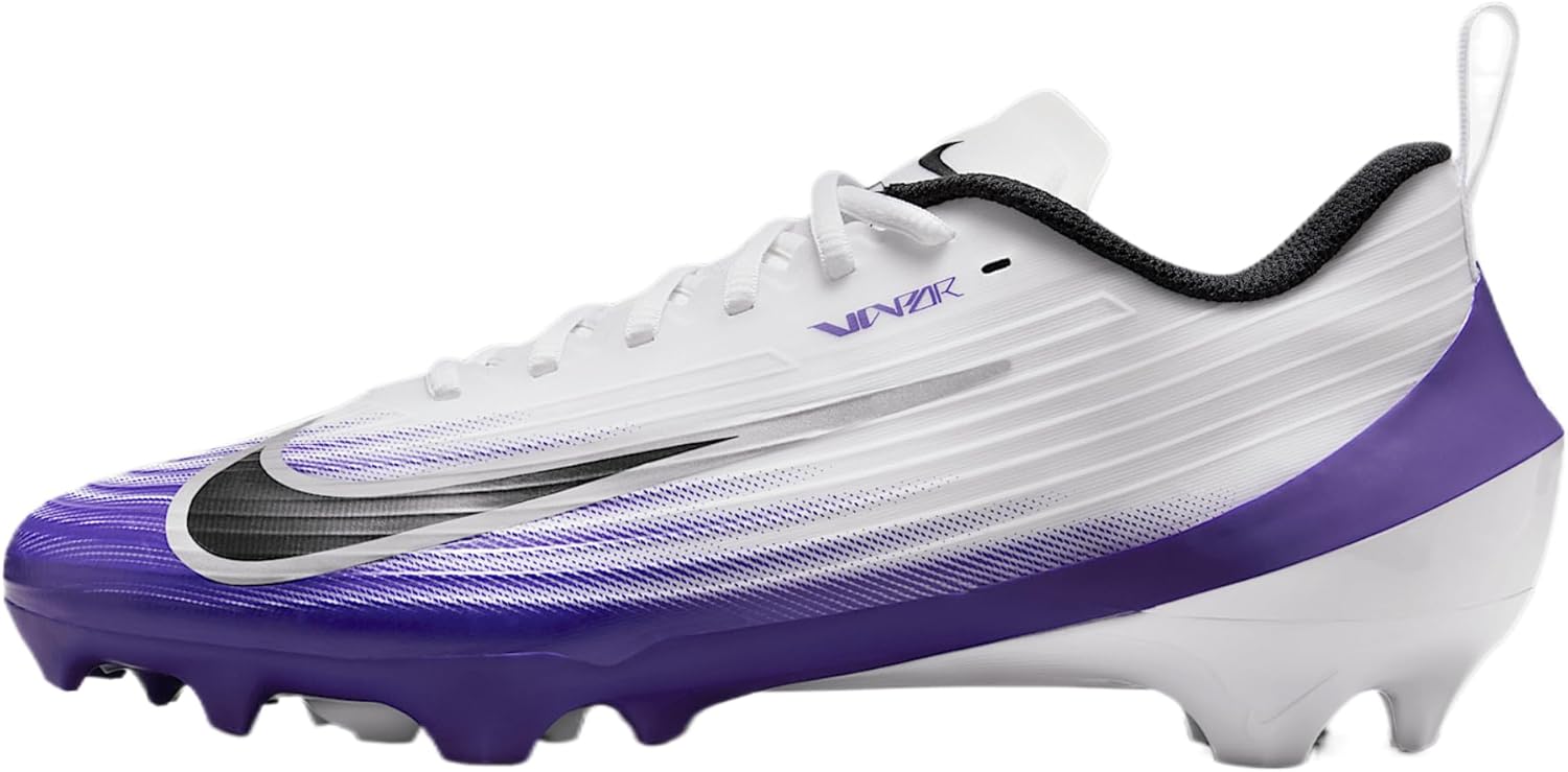 Nike Vapor Pace 3 Soccer Cleats (FB3303-102, White/College Pink/Black)