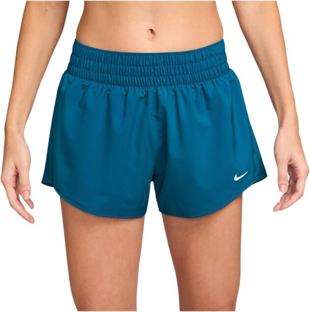 Nike Womens One Dri-fit Mid-Rise 3" Transient-Lined Shorts