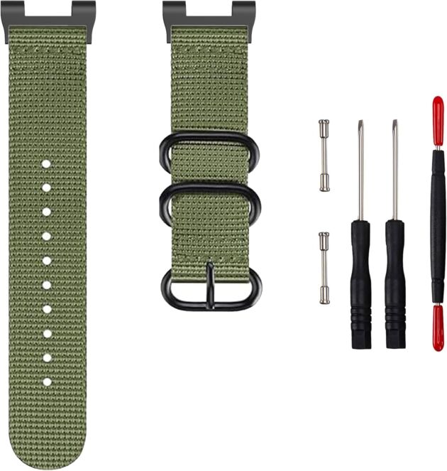 Nylon Strap Watch Band Suitable with Casio SGW 100/SGW-200/GW-3000B/GW-3500B,R...