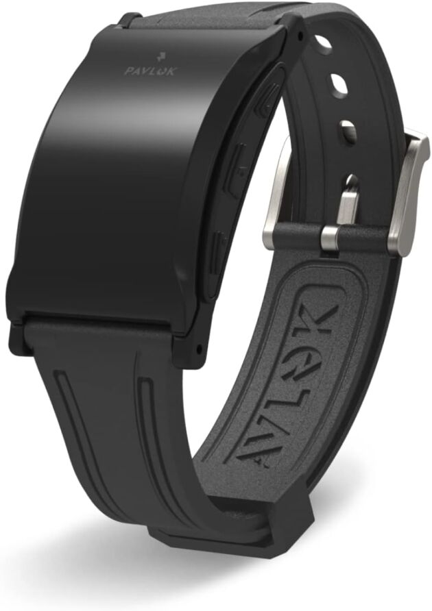 Pavlok 3 Sports activities (Black) – App-Managed Silent Alarm & Behavior Coach Wearable –...