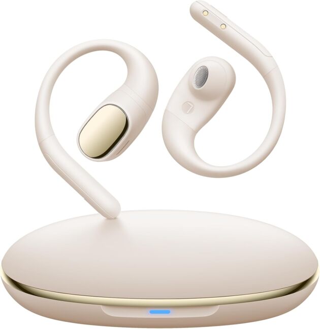 PocBuds Open Ear Headphones 60Hrs Playtime Open Ear Earbuds with Light-weight Ear...