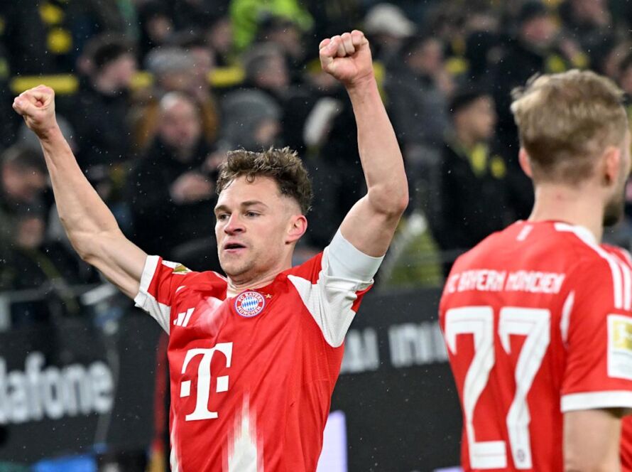 Runaway Bundesliga leader Bayern Munich hosts Gladbach as it aims for a treble