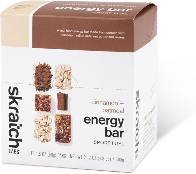 Skratch Labs Power Bar | Cinnamon + Oatmeal (12 Pack) | Plant Based mostly Wholesome Sna...