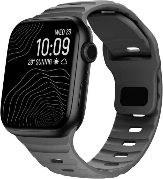 Delicate Silicone Waterproof Strap Appropriate with Apple Watch Extremely Band 49mm 46mm ...