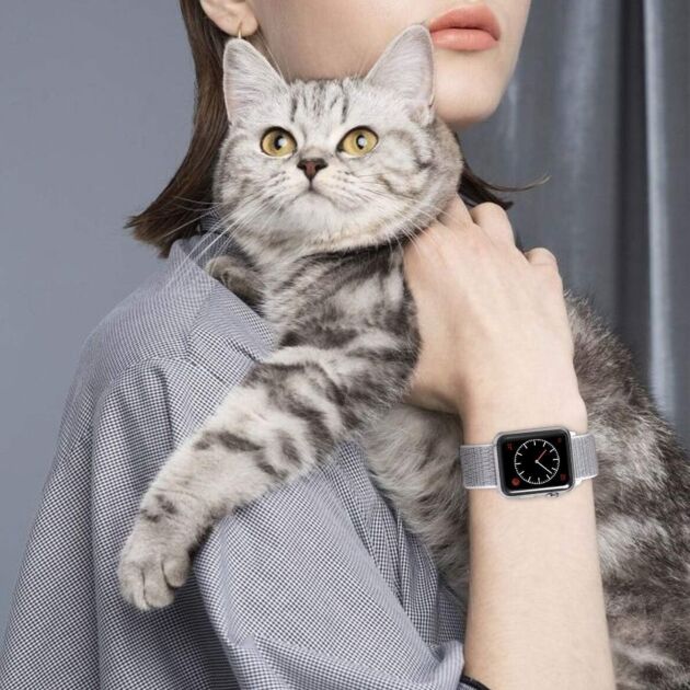 Sport Loop Band Suitable with Apple Watch Band 49mm 46mm 45mm 44mm 42mm 41mm 4...