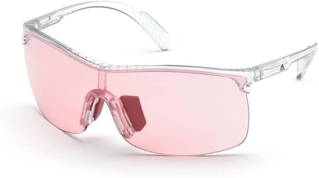 Sun shades Adidas Sport SP 0003 27S Rose Crystal/Bordeaux Lens To Gray Photocro