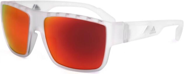 Sun shades Adidas Sport SP 0006 26G Crystal/Smokey Orange Mirror Lens