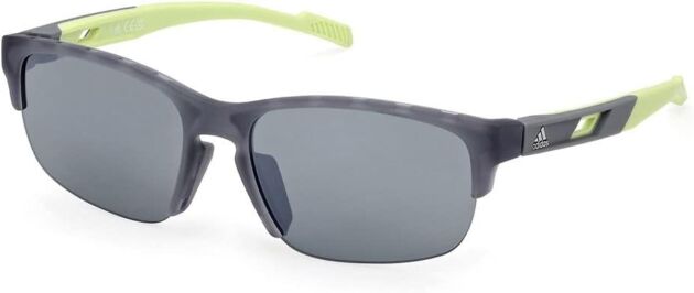 Sun shades Adidas Sport SP 0068 20D Gray/Different/Smoke Polarized