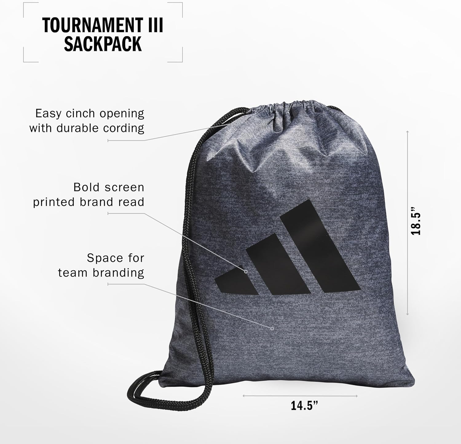 Match 3.0 Sackpack Drawstring Bag Light-weight Backpack - Image 2