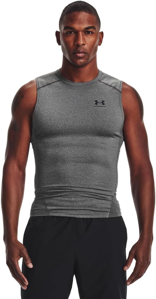 Beneath Armour Males's HeatGear Compression Sleeveless T-Shirt