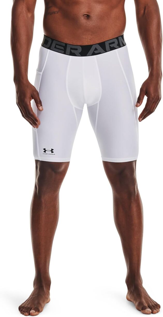 Below Armour Males's HeatGear Lengthy Shorts