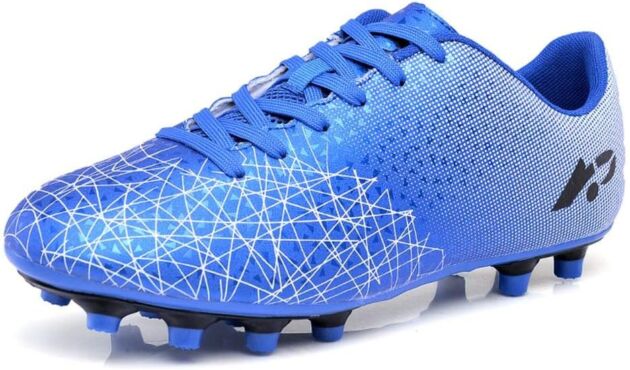 Unisex Low High AG Sports activities Soccer Cleats Coaching Sneakers Non-Slip Put on Resistant Fo...