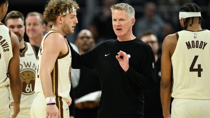 Warriors coach Steve Kerr defends Brandin Podzimski from growing criticism