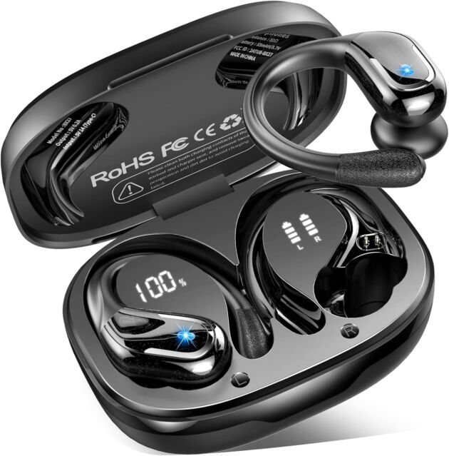 Wi-fi Earbuds Sport, Bluetooth 5.4 Headphones 2025 Bluetooth Earbuds with 75H...