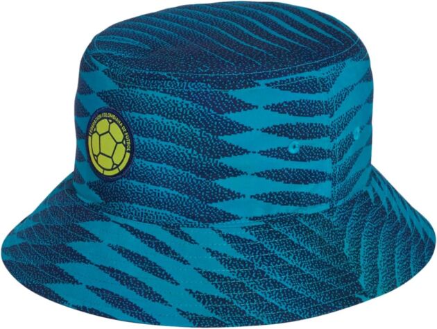adidas Colombia Bucket Hat – Official Federation Soccer Hat, Away Jersey Encourage...