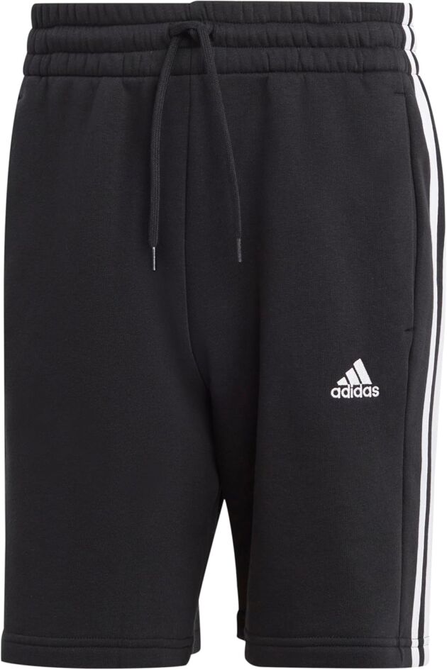 adidas Necessities 3-Stripes Fleece Shorts