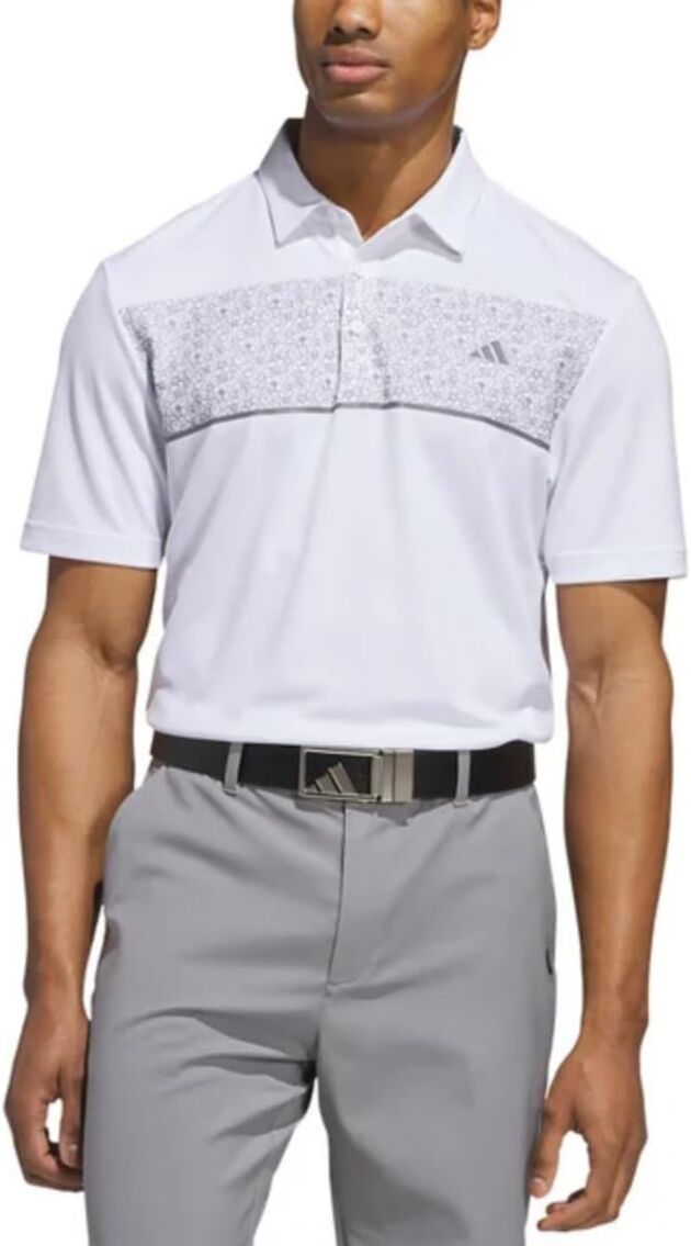adidas Golf Males's Core Chest Stripe Polo Shirt