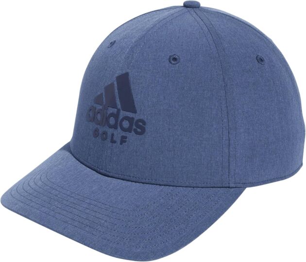 adidas Mens Heathered Badge of Sport Golf Hat