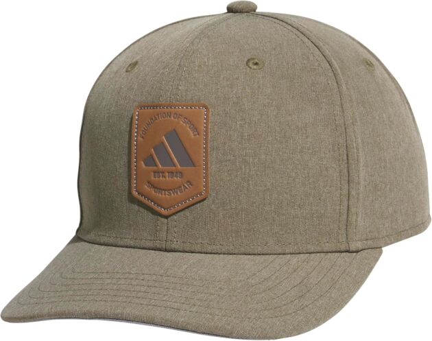 adidas Males's Scorecard Excessive Crown Low Curve Brim Snapback Adjustable Match Course ...